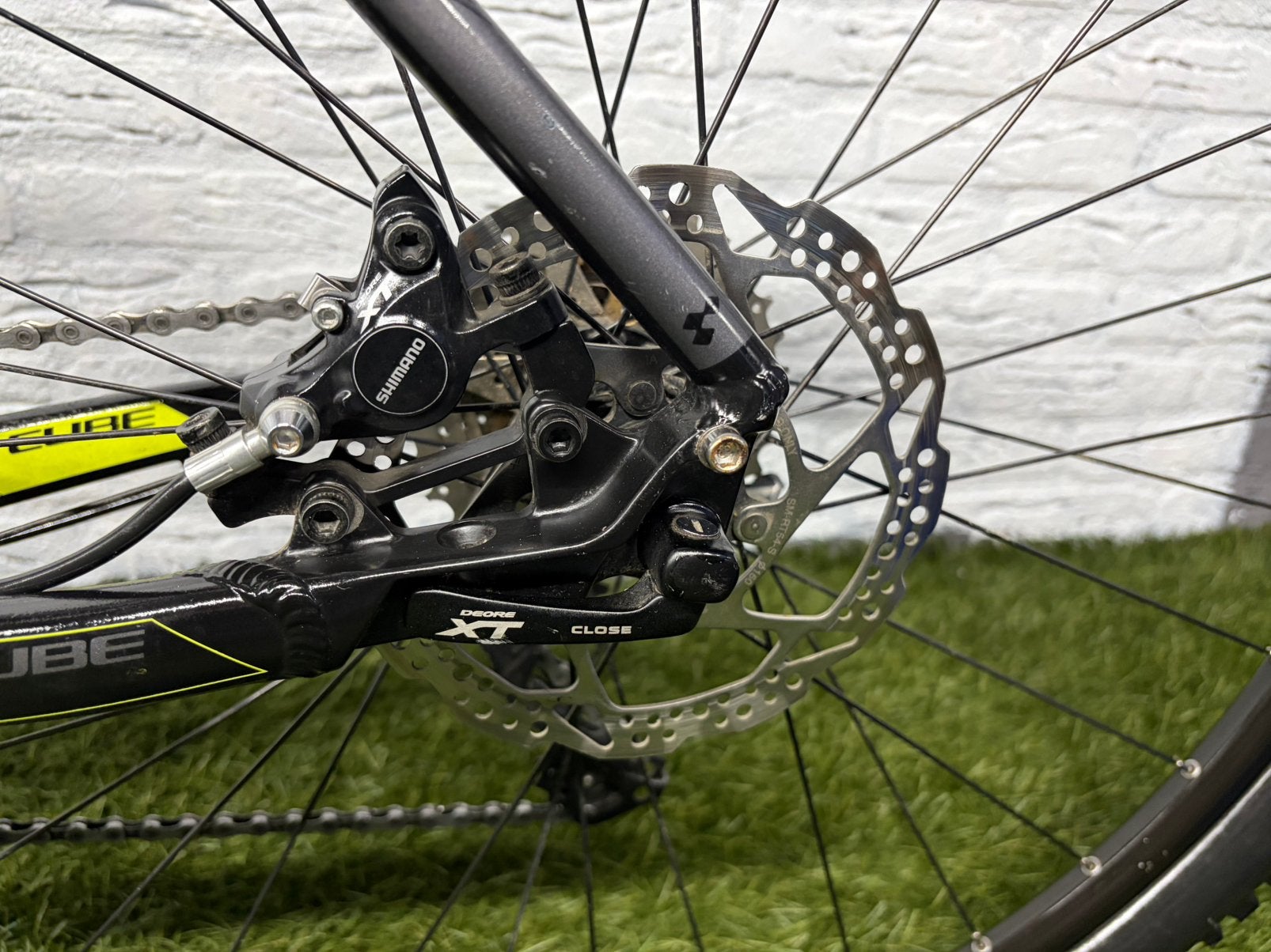 Foto 12 van Cube Race One 29 inch mountainbike frame XL Deore xt 1x10 29