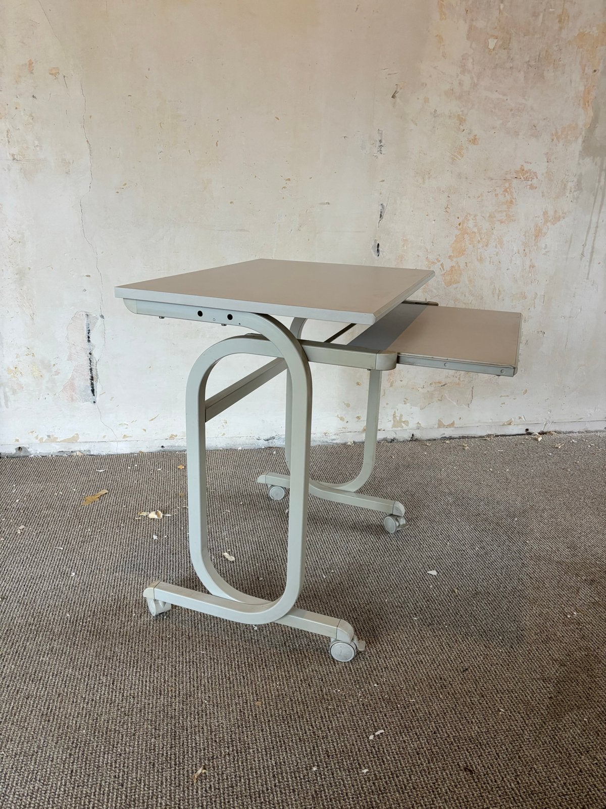 Computer tafel met verrijdbare pootjes, Ophalen, Gebruikt, 40 tot 80 cm, 70 tot 120 cm