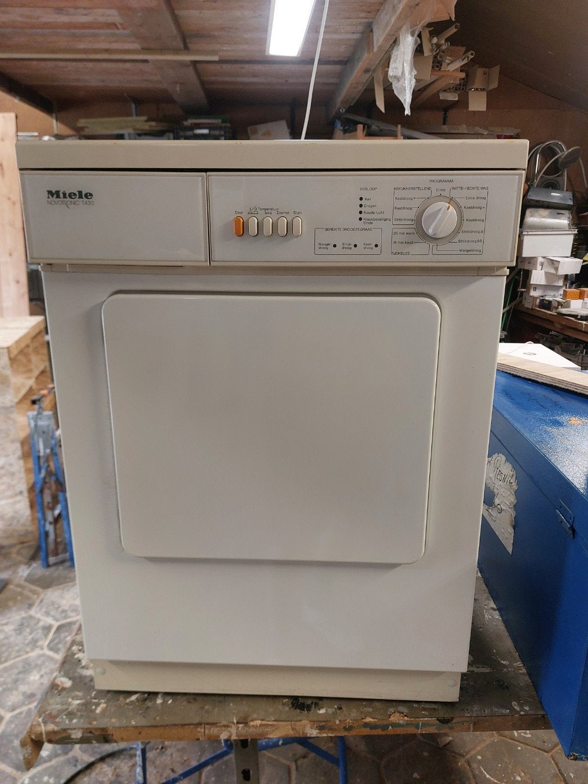 miele luchtdroger gratis, Witgoed en Apparatuur, Ophalen, Gebruikt, Condens, 85 tot 90 cm