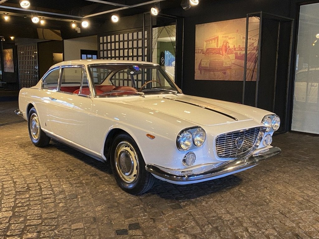 Lancia Flavia Boxer - Dubbele carburator (bj 1962), Auto's, Oldtimers, Wit, Bedrijf, Handgeschakeld, 1500 cc