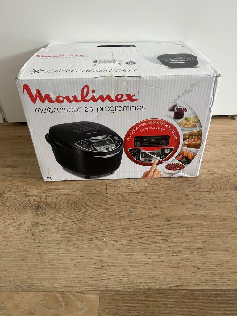 Moulinex Multicooker 25 Programma's - 5L, Witgoed en Apparatuur, Rijstkokers, Nieuw, Ophalen of Verzenden