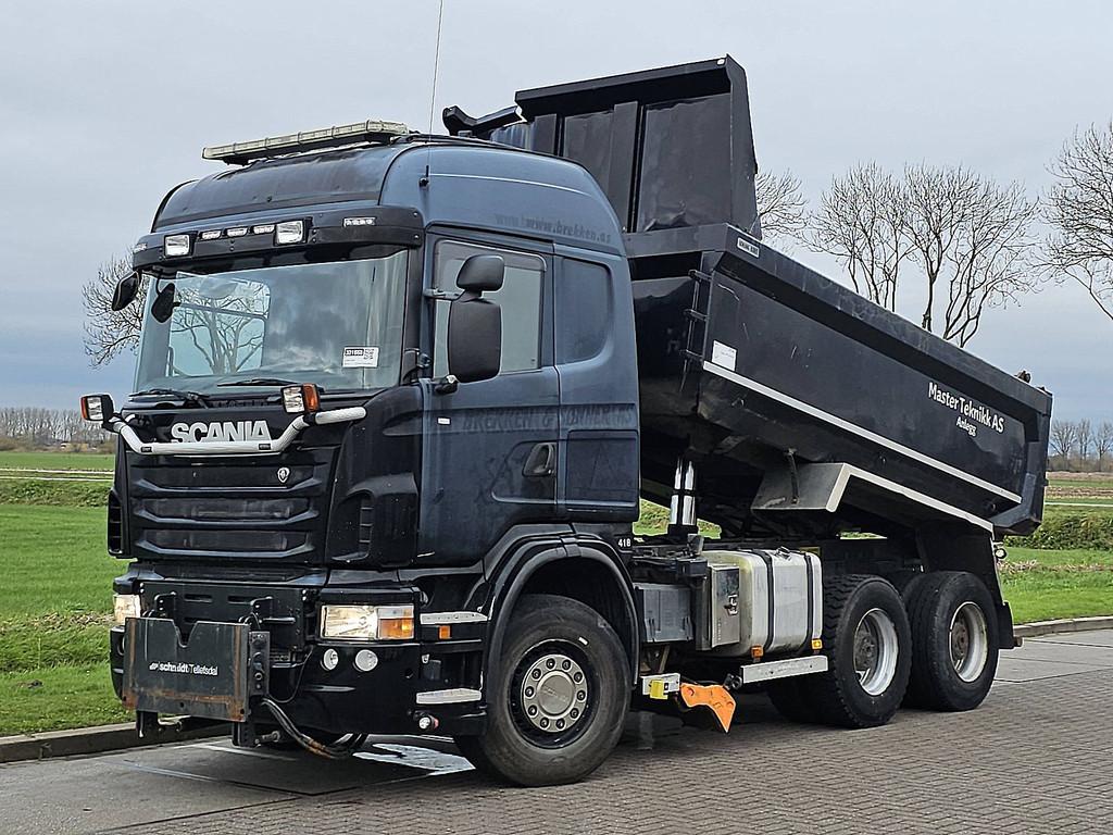 SCANIA G480 6x4 full steel retar, Auto's, Automaat, Euro 5, Scania, Zwart