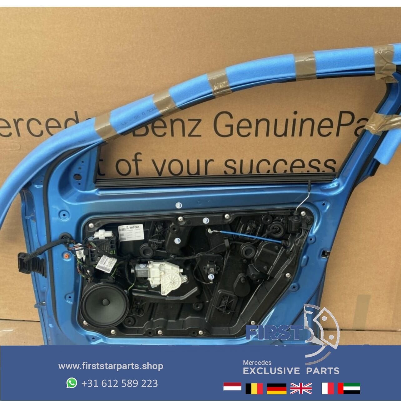 W156 deur RECHTS portier Mercedes GLA 2013-2019 bruin Merced, Gebruikt, -, Deur, Ophalen of Verzenden