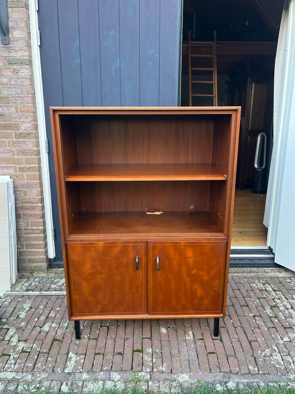 Retro Kast (tv meubel) - Jaren '60 Design, Ophalen, Gebruikt, 100 tot 150 cm, 50 tot 100 cm
