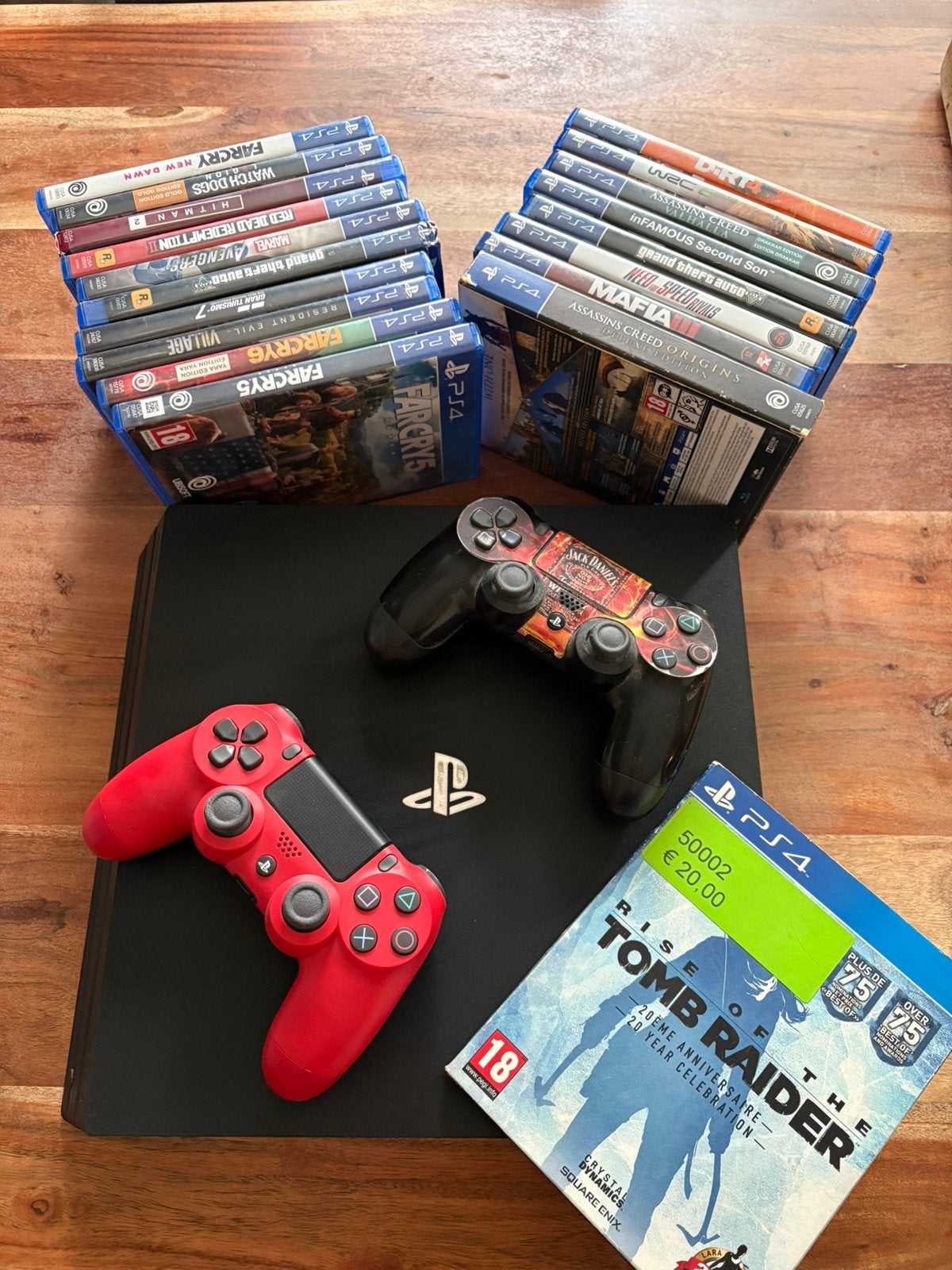 Playstation 4, Ophalen, Met 2 controllers, Original, Gebruikt