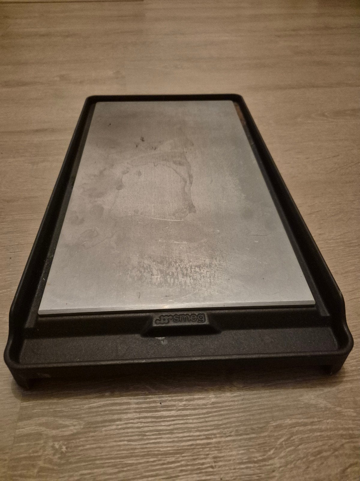Smeg Teppanyaki Bakplaat - ZGAN., Ophalen, Gebruikt