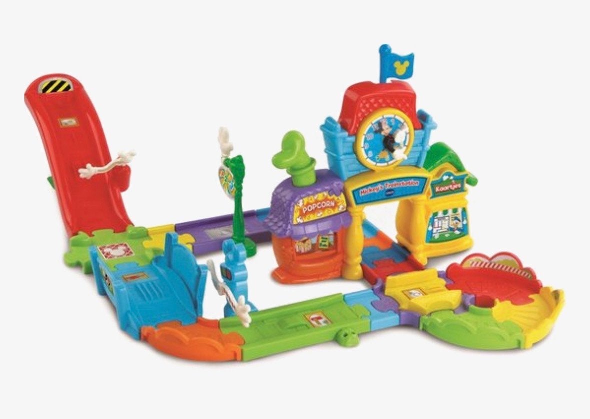 VTech Toet Toet Auto's Mickey Mouse Trein & Speelset, Ophalen, Gebruikt, 6 maanden tot 2 jaar