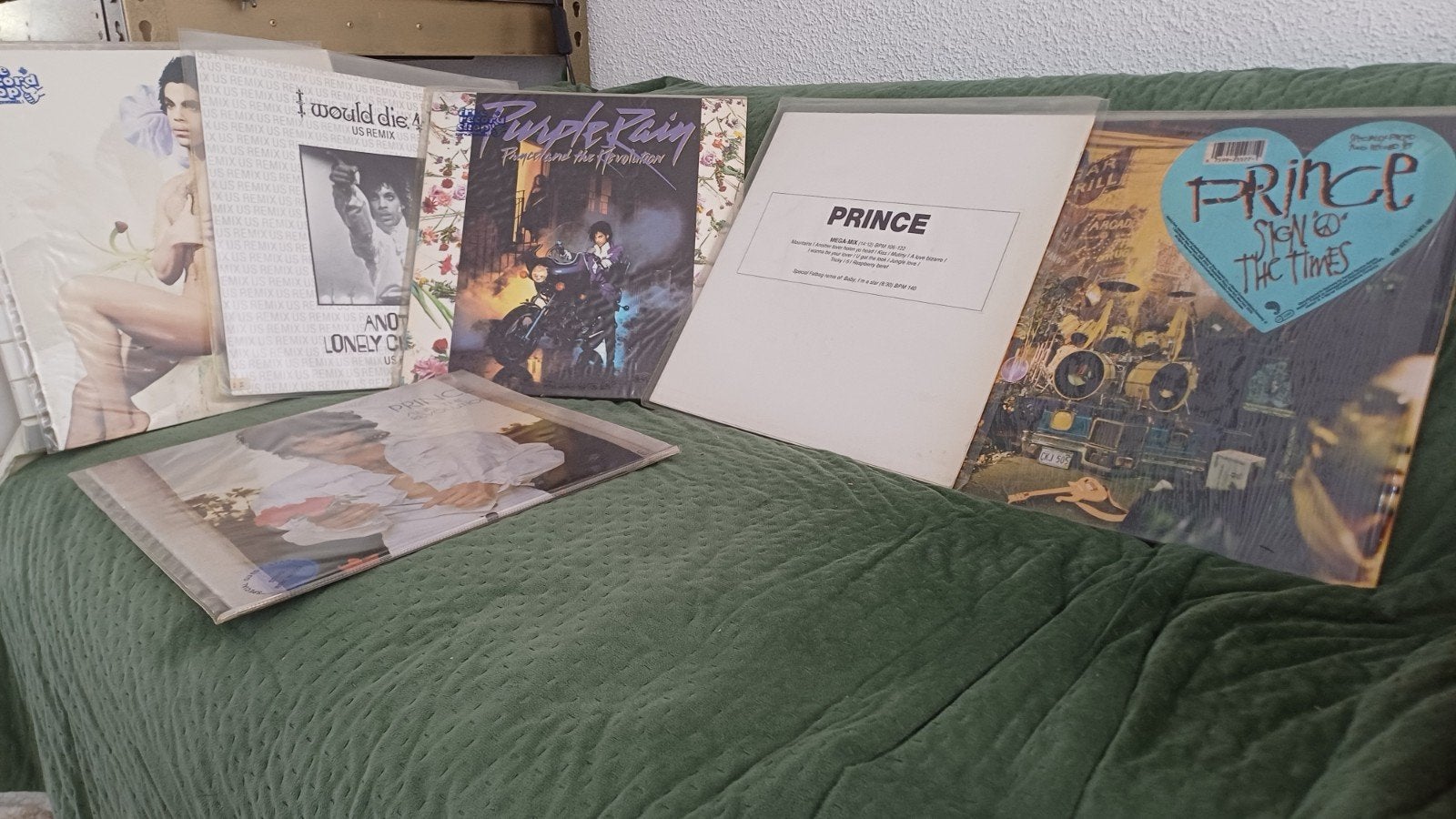 Prince Vinyl Collectie - Purple Rain, Sign 'O' The Times, Ophalen, Gebruikt, 12 inch, Inclusief binnenhoes
