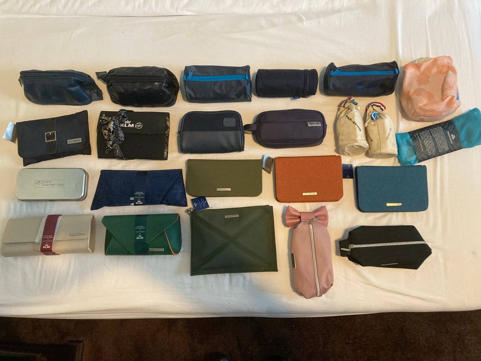 Collectie KLM amenity kits en toilettasjes, Ophalen of Verzenden, Zo goed als nieuw, Overige typen