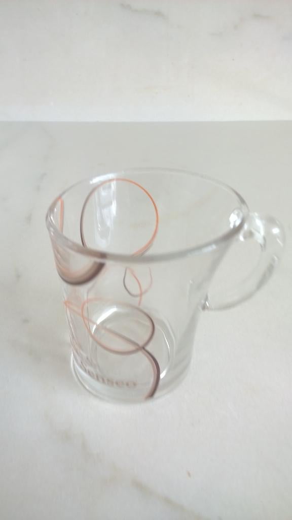 Vintage  :Douwe Egberts glas, Ophalen of Verzenden, Zo goed als nieuw, Overige typen
