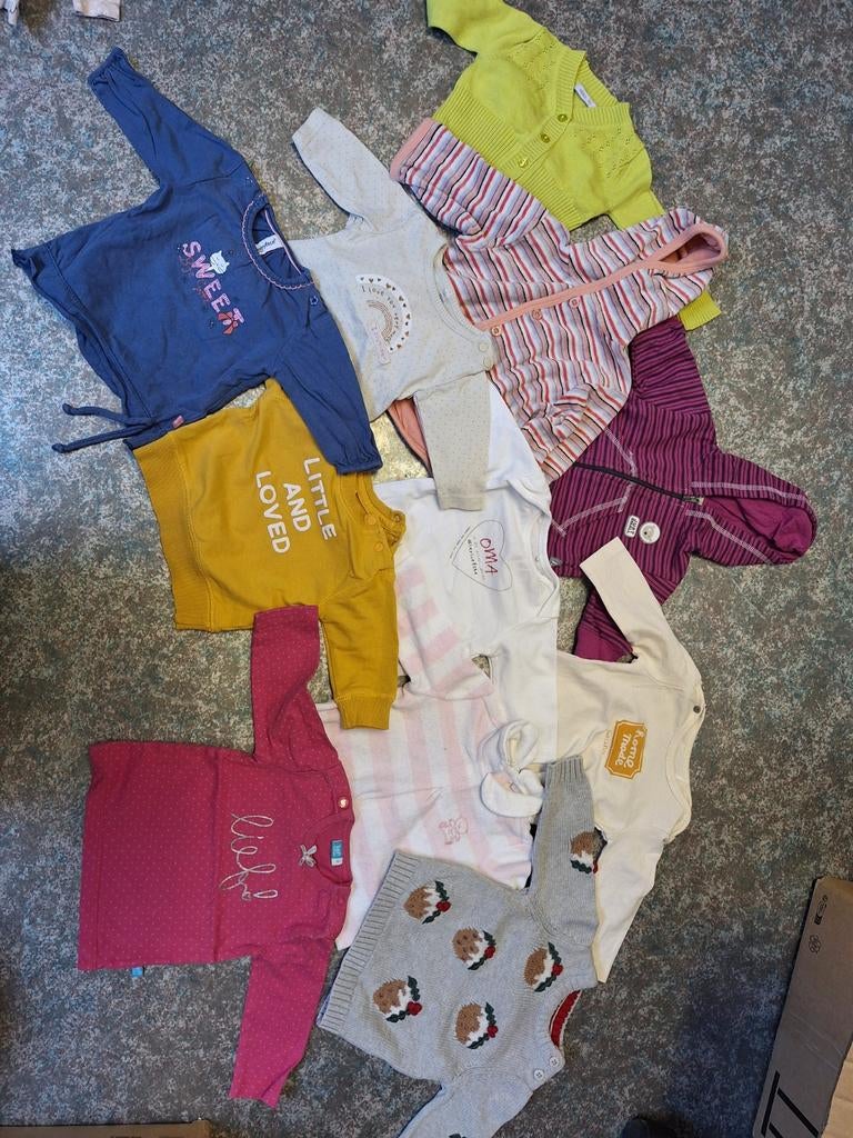 Heel groot kledingpakket maat 50 56 meisje, Kinderen en Baby's, Ophalen of Verzenden, Gebruikt, Maat 50