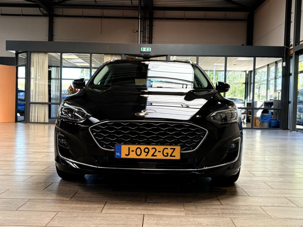 Ford FOCUS Wagon EcoBoost 125pk Vignale | Dealer onderhouden, Auto's, Ford, 125 pk, Gebruikt, 1283 kg, Zwart