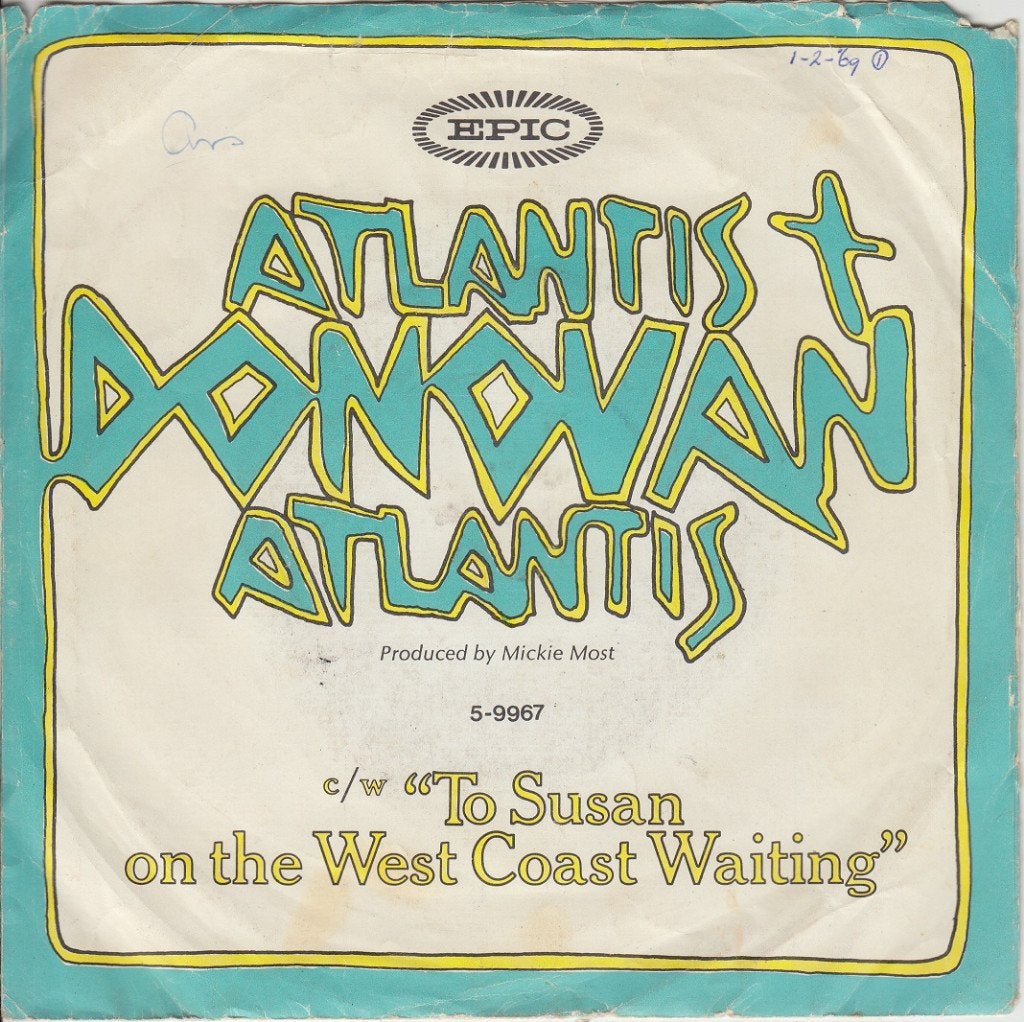 Donovan **Atlantis**, Gebruikt, 7 inch, Single, Ophalen of Verzenden