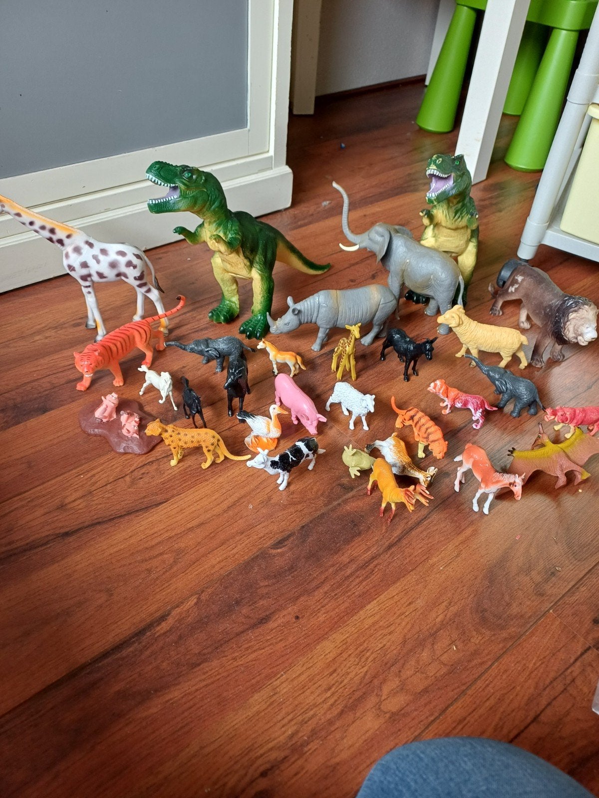 30 plastic dieren, Ophalen of Verzenden, Jongen of Meisje