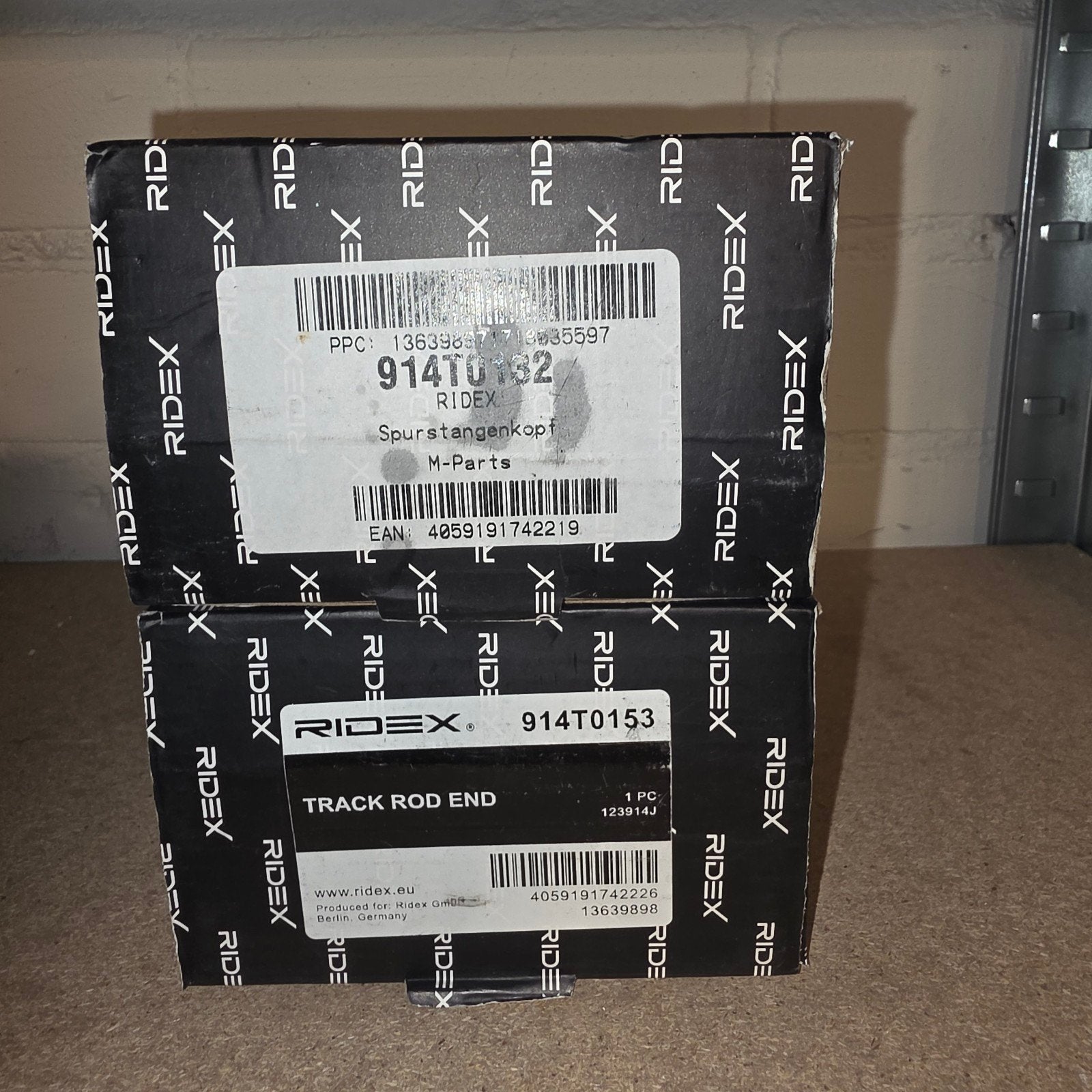 RIDEX Spurstangenkopf Mercedes-Benz Vito 2006 Links/Rechts, Ophalen of Verzenden, Nieuw, Mercedes-Benz