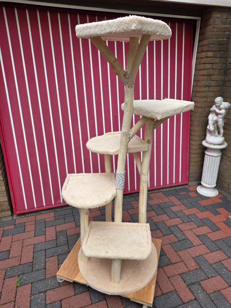 Mooie krabpaal voor katten hoog 170cm, Dieren en Toebehoren, Katten-accessoires, Ophalen of Verzenden