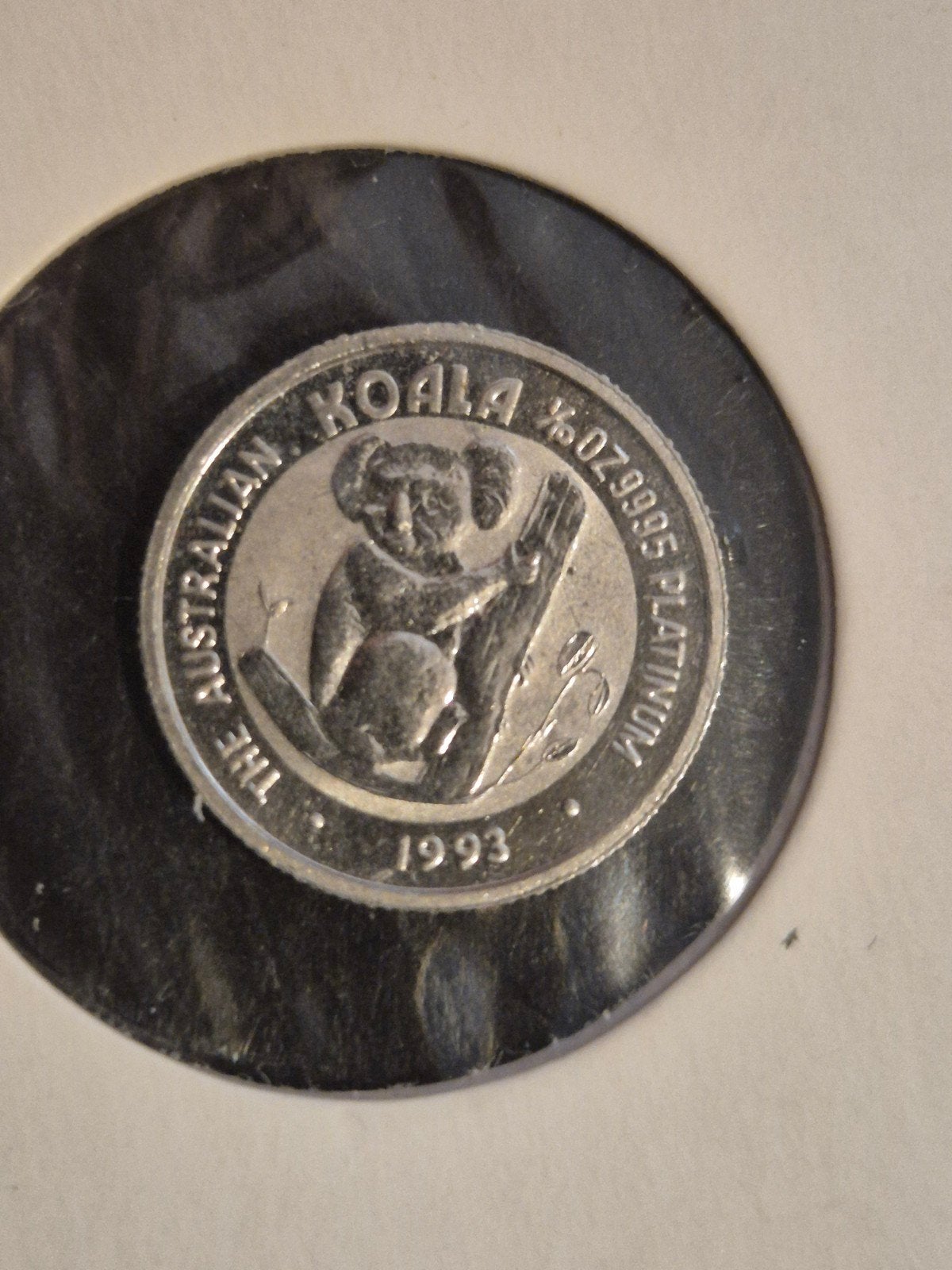Australische Koala Platina Munt 1/10 oz, Ophalen of Verzenden, Losse munt