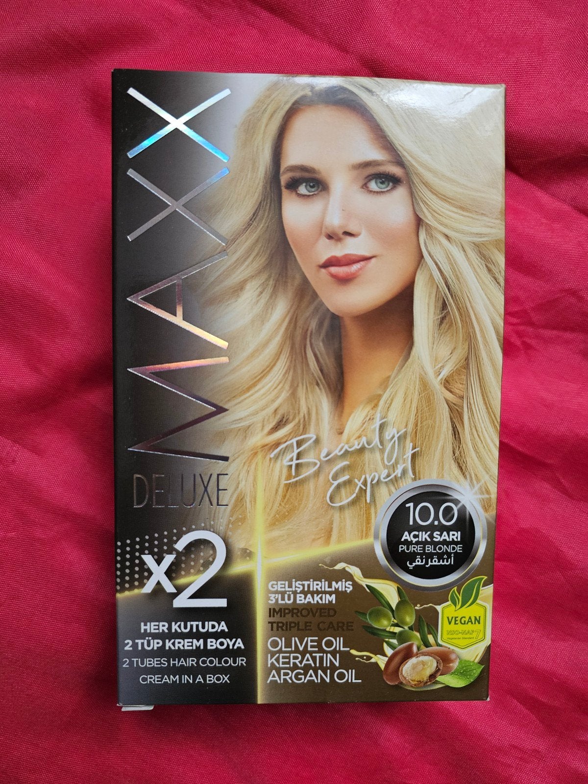Maxx Haarverf nummer lichtblond (7 verfbeurten), Ophalen of Verzenden