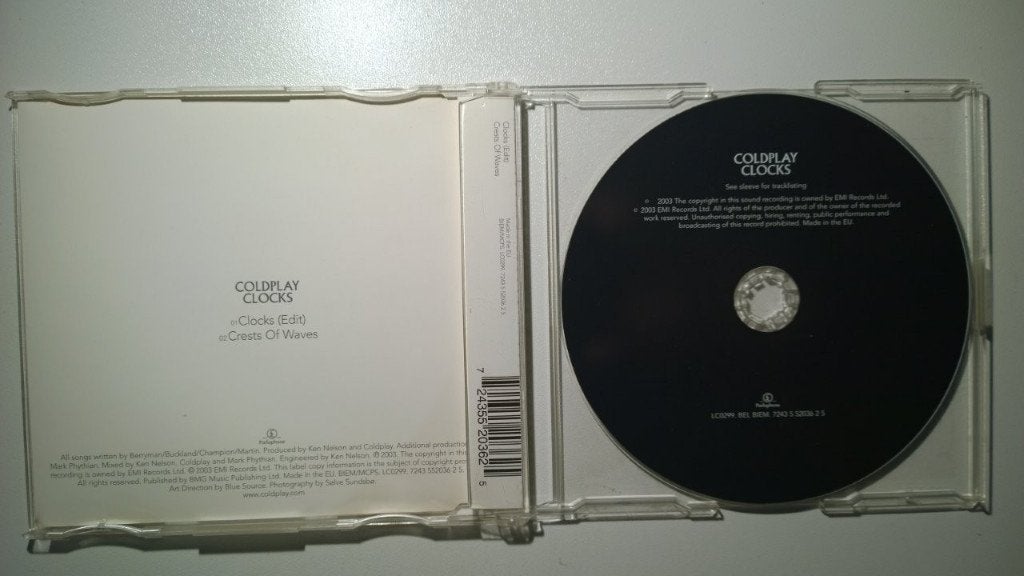 Coldplay - Clocks, Ophalen of Verzenden, Zo goed als nieuw, Pop