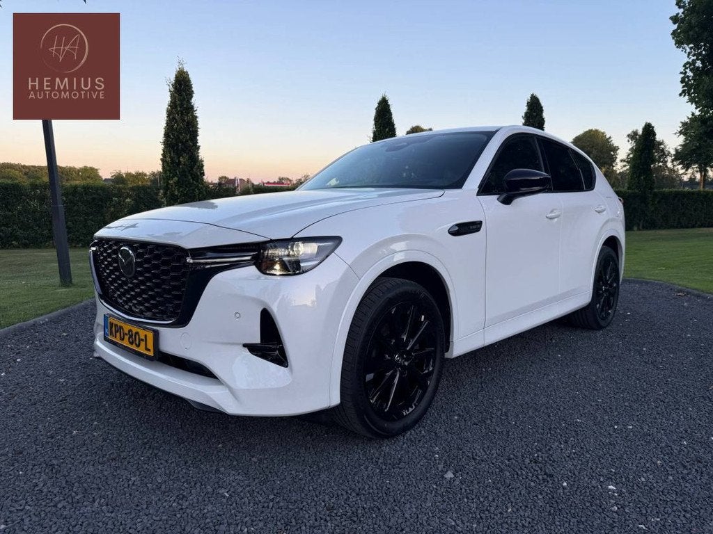 Mazda CX-60 2.5 PHEV Homura Plus - Pano - BOSE - 360 - Trekh, Auto's, Mazda, Automaat, Gebruikt, 4 cilinders, Lichtsensor