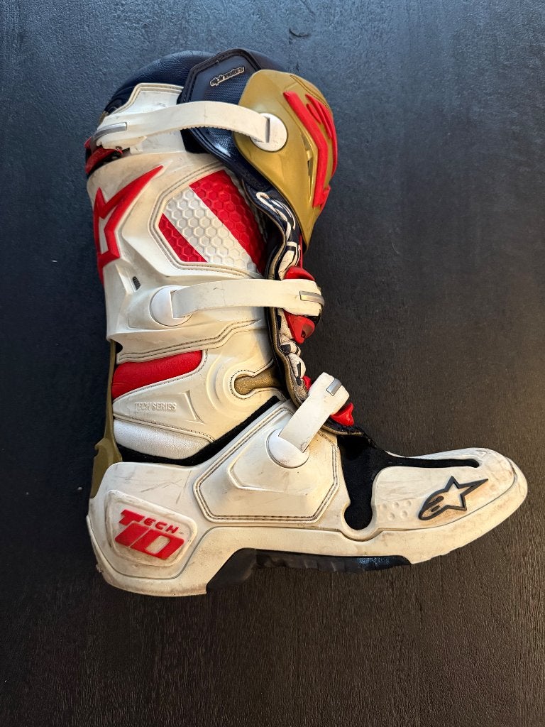 Alpinestars Tech 10 mt 9 (43), Motoren, Kleding | Motorkleding, Kinderen, Ophalen of Verzenden, Alpinestars, Laarzen