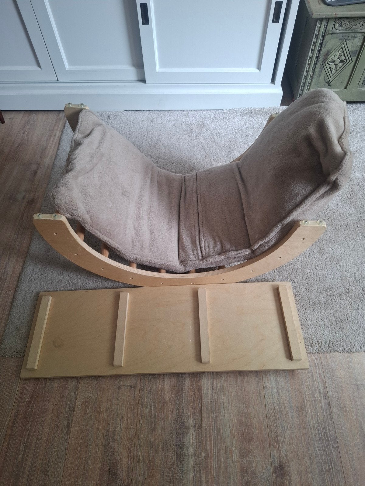 Klimboog met kussen, Kinderen en Baby's, Speelgoed | Houten speelgoed, Ophalen