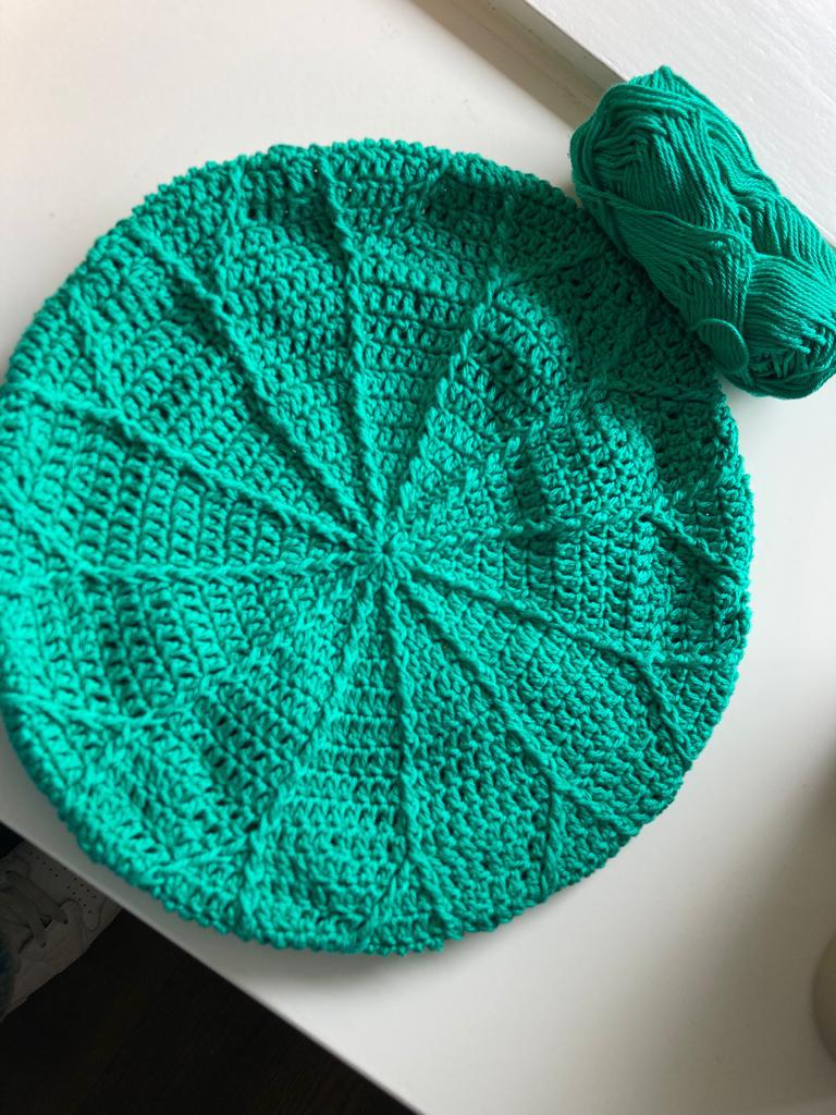 Baret, gehaakt/ de Haakboetiek, Ophalen of Verzenden, Nieuw, 55 cm (S, 6⅞ inch) of minder, Hoed