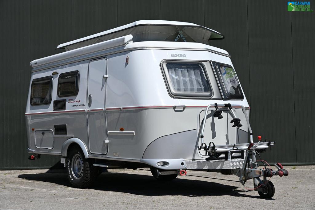 Eriba Touring Troll Offroad 530 Mover Zonnepaneel Luifel etc, Caravans en Kamperen, Caravans, 4 tot 5 meter, Eriba, Kachel, Bedrijf