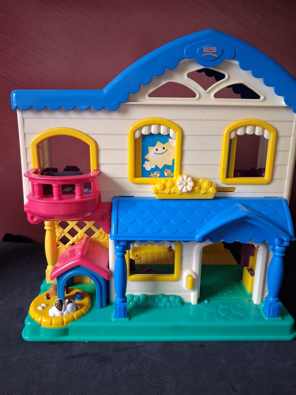 Fisher-Price Little People Poppenhuis met geluid, Ophalen of Verzenden, Gebruikt, Poppenhuis