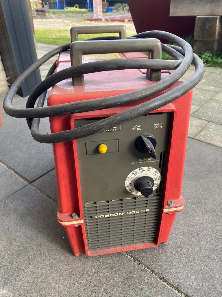 PowCon 300 SS Lasapparaat, Ophalen, Gebruikt, 250 ampère of meer, Elektroden
