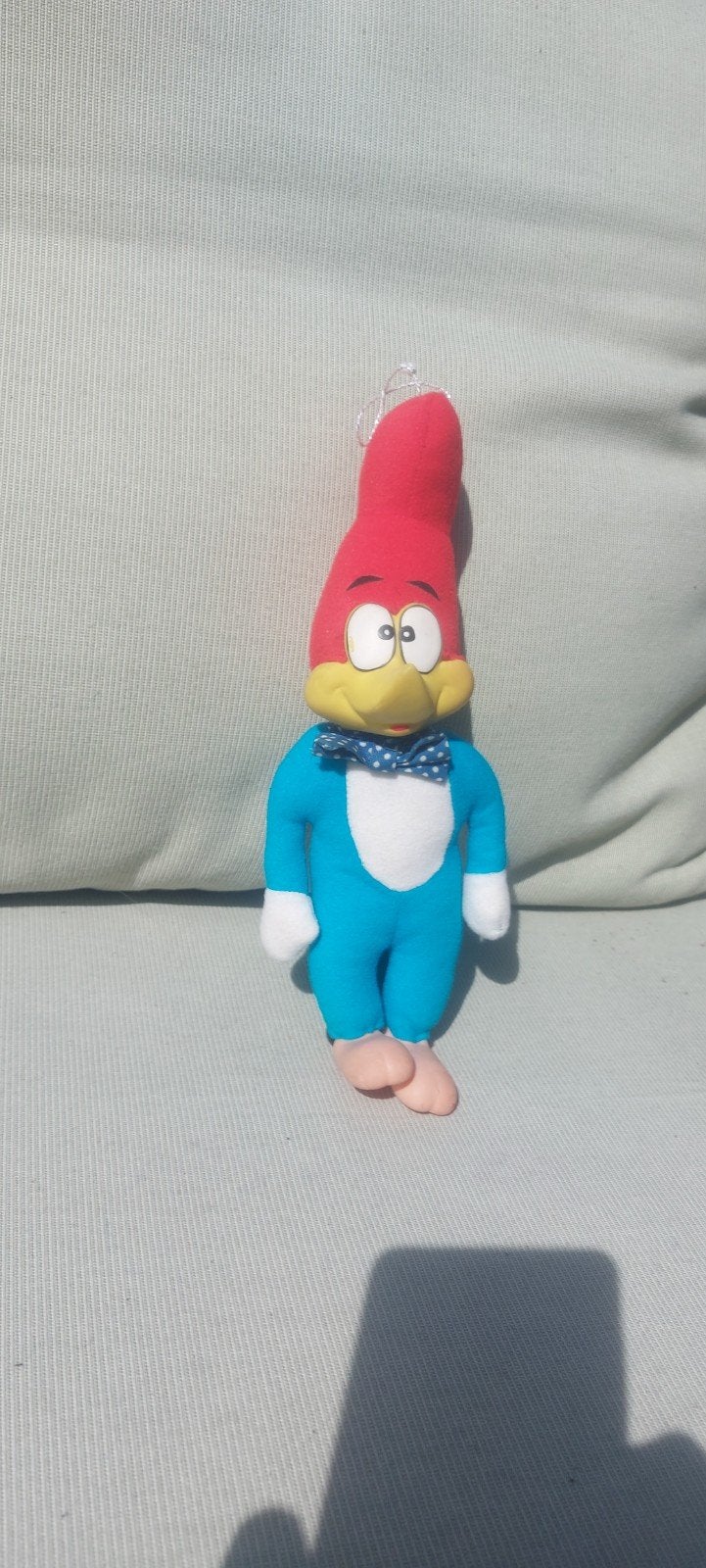 Woody Woodpecker knuffel - 25 cm, Gebruikt, Overige karakters, Overige typen, Ophalen of Verzenden