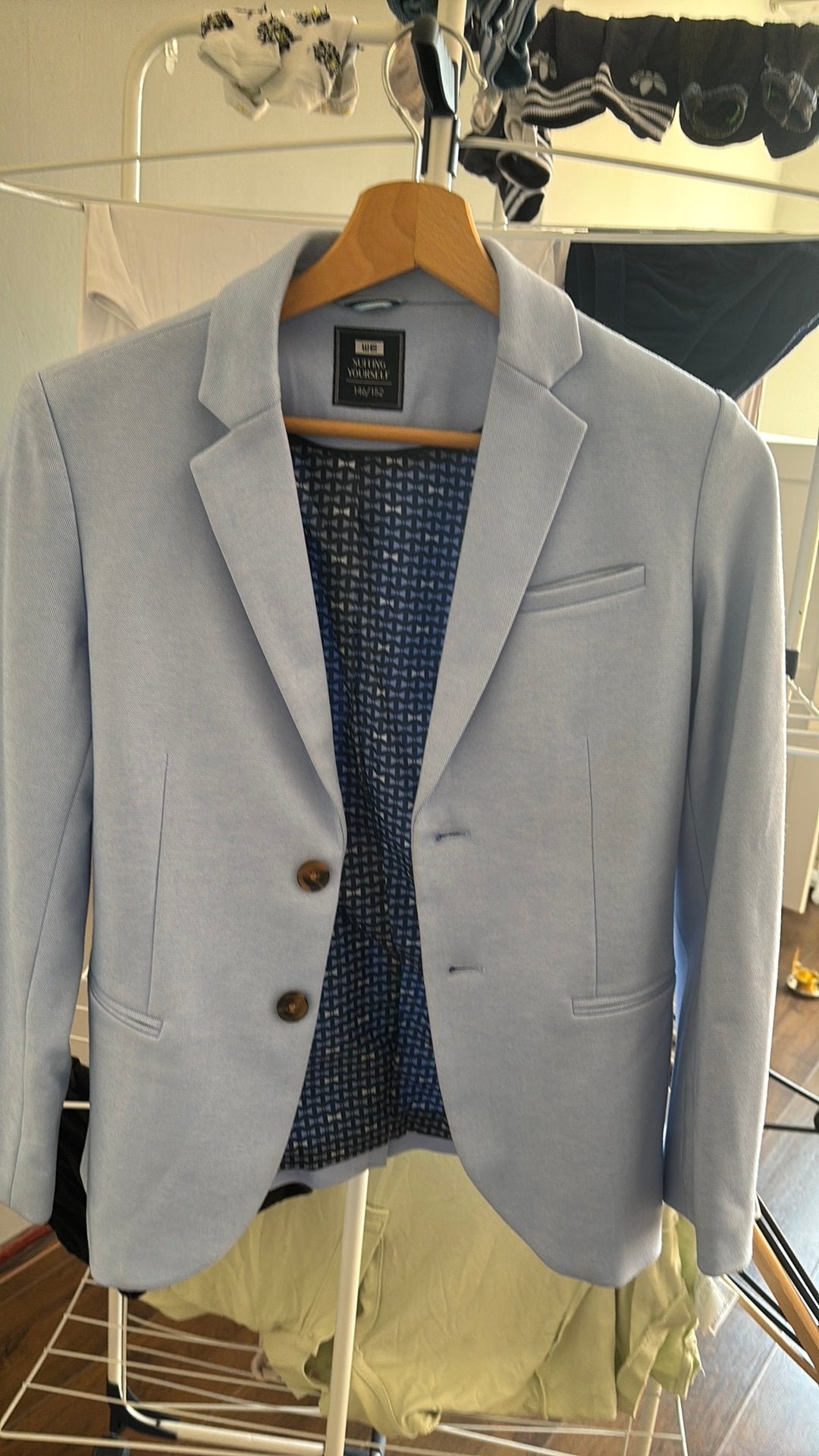 Jongen blazer, Ophalen of Verzenden, Gedragen, Maat 46 (S) of kleiner, Blauw