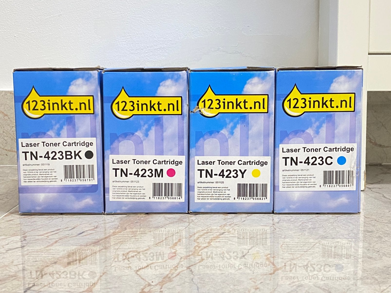 TN-423 toners hoge capaciteit, Computers en Software, Printerbenodigdheden, Ophalen of Verzenden, Nieuw, Toner