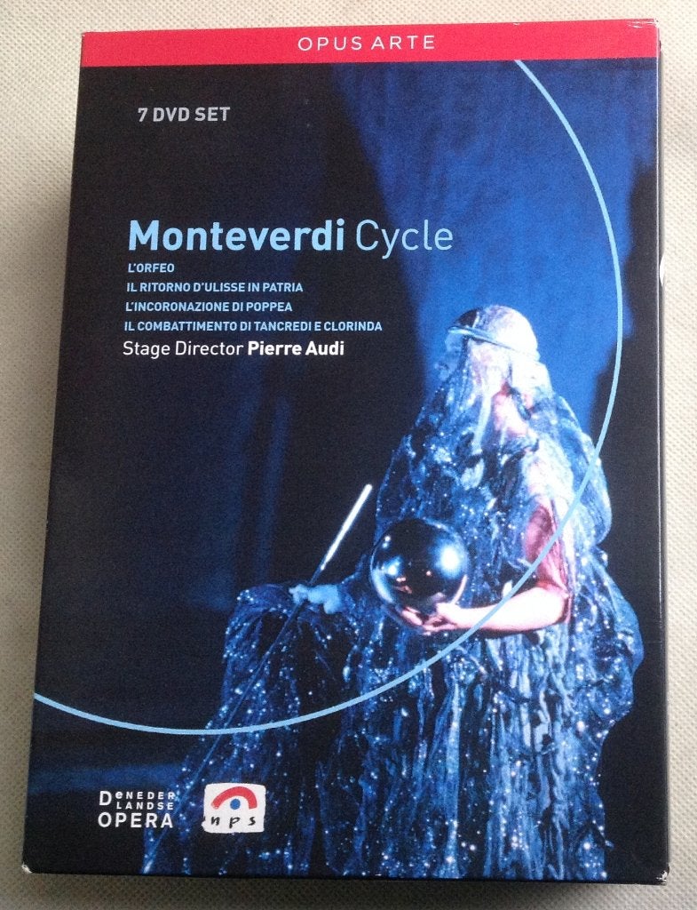 Monteverdi Cycle 7 DVD Opera Opus Arte De Nederlandse Opera, Gebruikt, Verzenden, Alle leeftijden, Engels