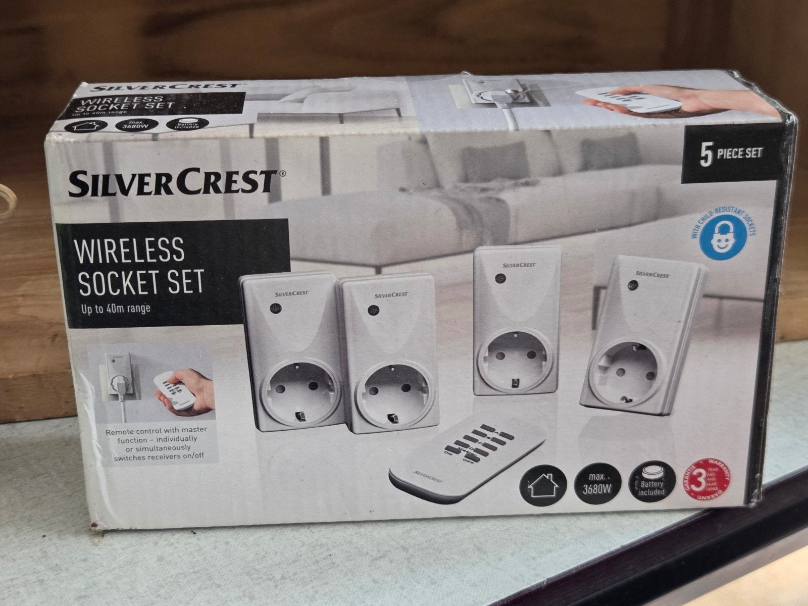 SilverCrest Dr.loze Stopcontacten met afstandsbediening, Ophalen of Verzenden, Nieuw