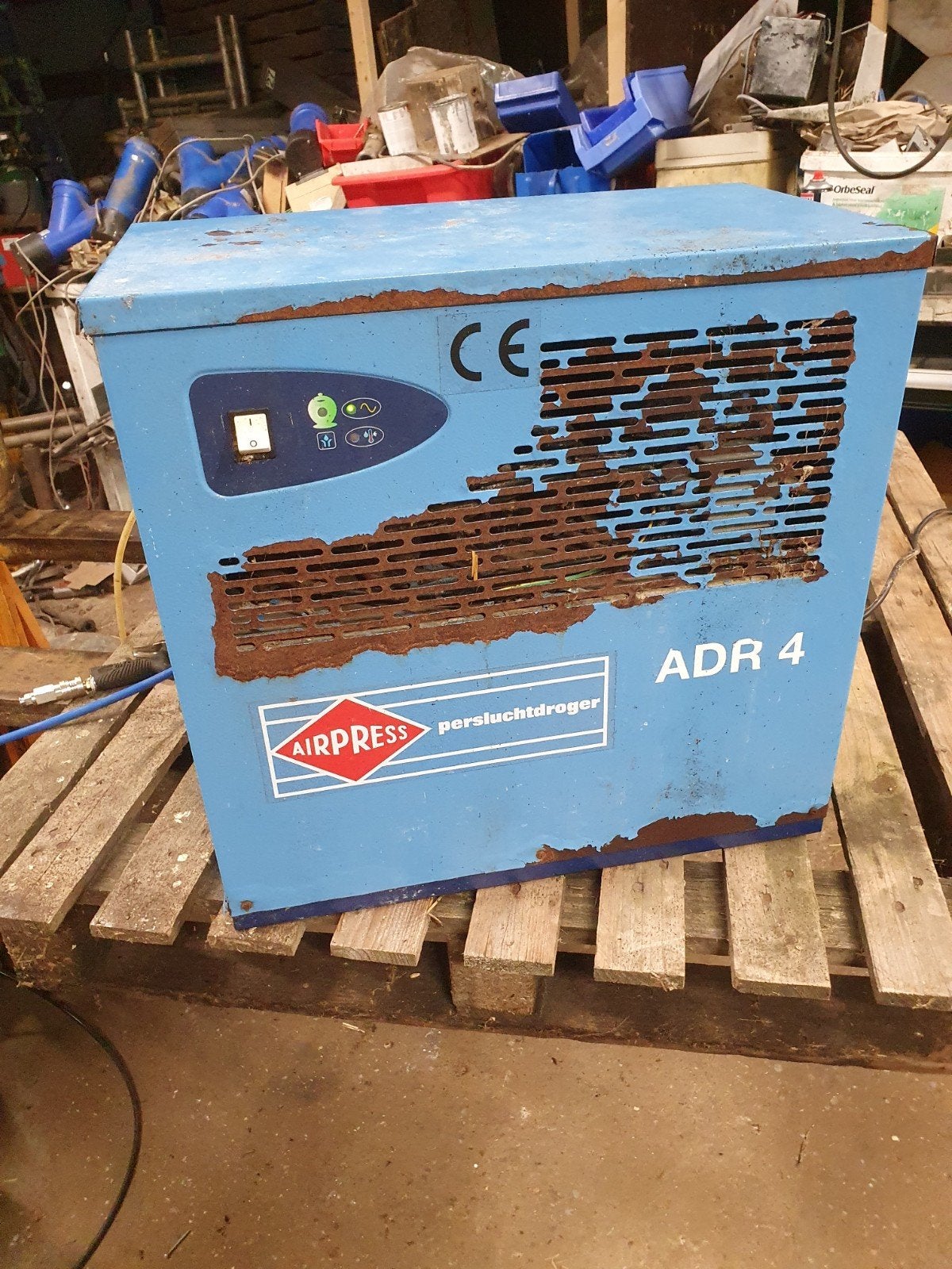 airpress koeldroger adr 4, Doe-het-zelf en Verbouw, Leeuwarden, Gebruikt, 100 liter of meer, Ophalen of Verzenden