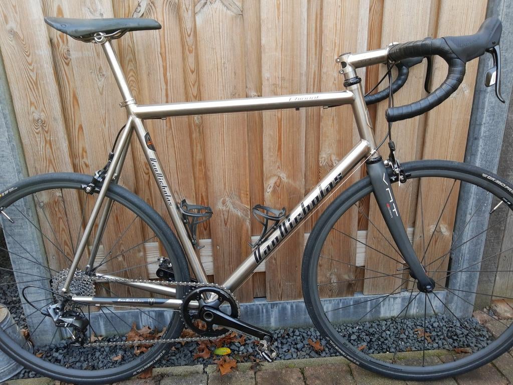 Van Nicolas titanium racefiets, maat 61, SRAM Rival 1x11, Ophalen