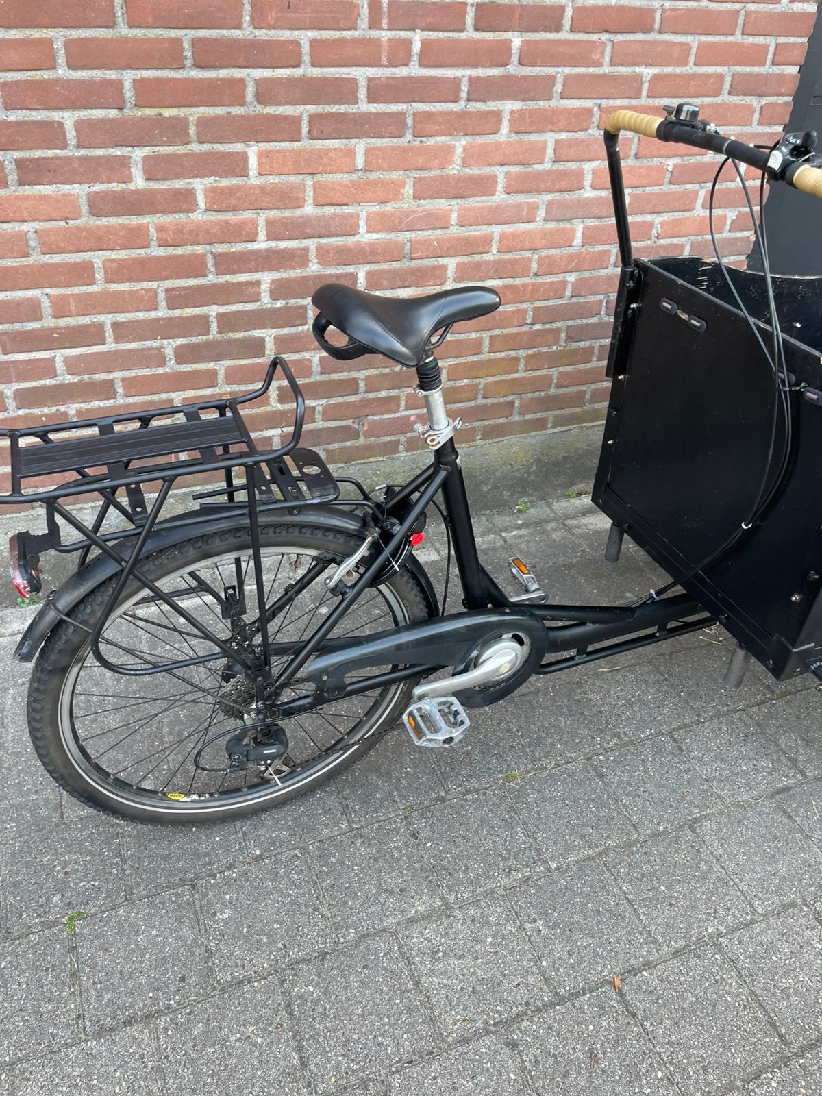 Bakfiets 6 versnellingen city cargo bike fiets, Ophalen of Verzenden, Gebruikt