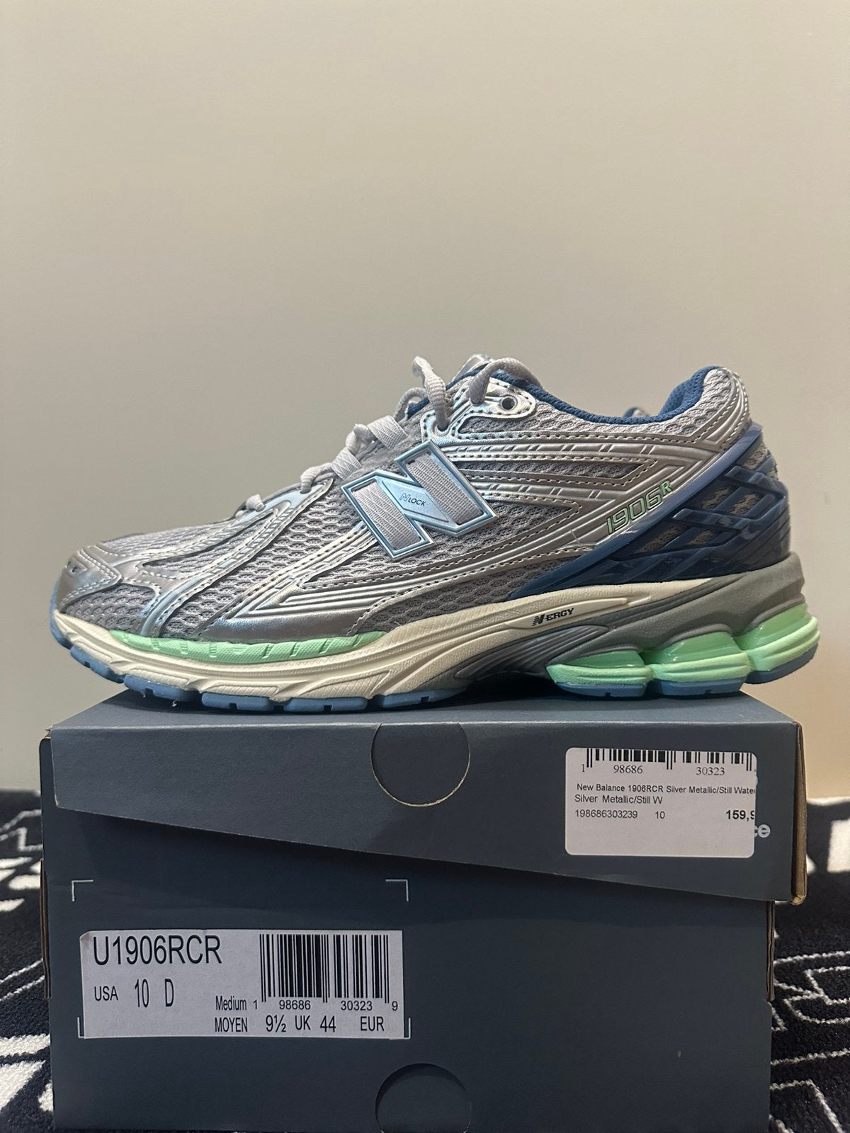 New Balance 1906R‘silver metallic’ size US10/EU44 Patta Woei, Kleding | Heren, Overige kleuren, Nieuw, Ophalen of Verzenden, Sneakers of Gympen