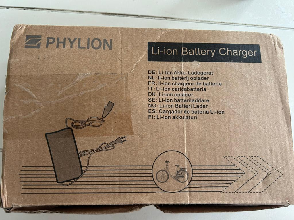 Li-ion batterij Oplader elektrische fiets, Ophalen of Verzenden, Nieuw