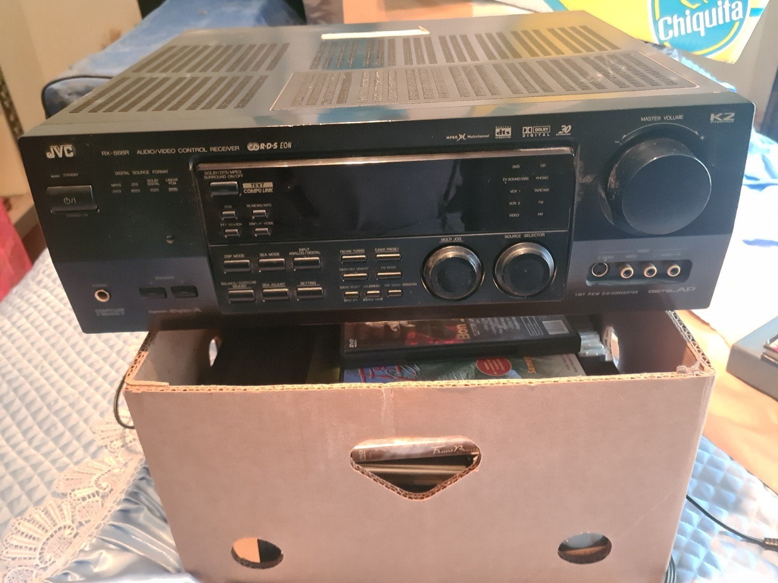 JVC RX-888R Audio/Video Control Receiver - Gebruikt, Ophalen, Gebruikt, JVC, 60 tot 120 watt