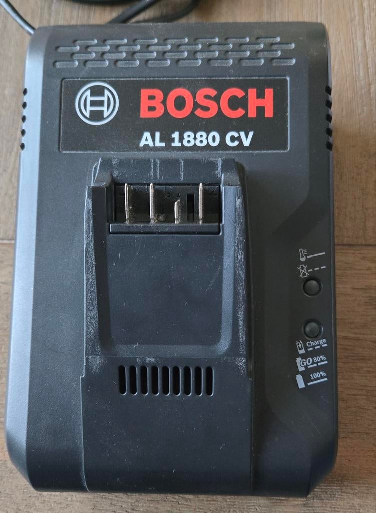 Bosch accu lader AL 1880 CV, Ophalen of Verzenden, Zo goed als nieuw, Oplaadbaar