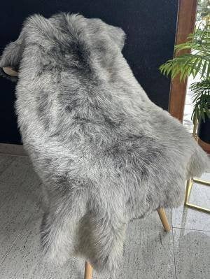 Fluffy sheepskin Heidschnucke - rugs/natural decoration, Ophalen of Verzenden, Nieuw, Eenpersoons