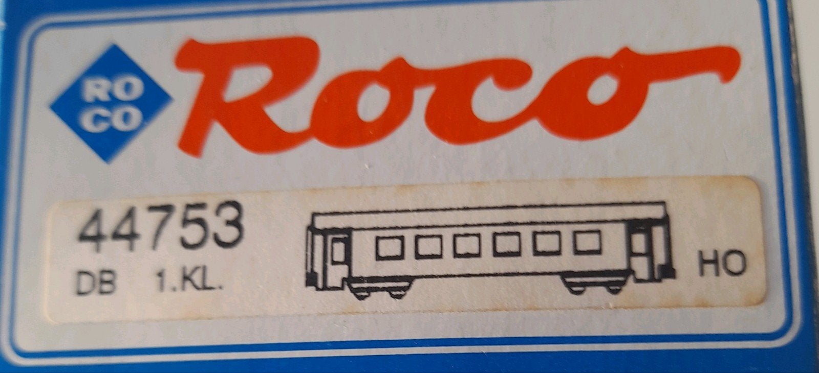 Roco 44753 Personenwagen 1e klasse blauw, Ophalen of Verzenden, Gelijkstroom, Wagon, Roco