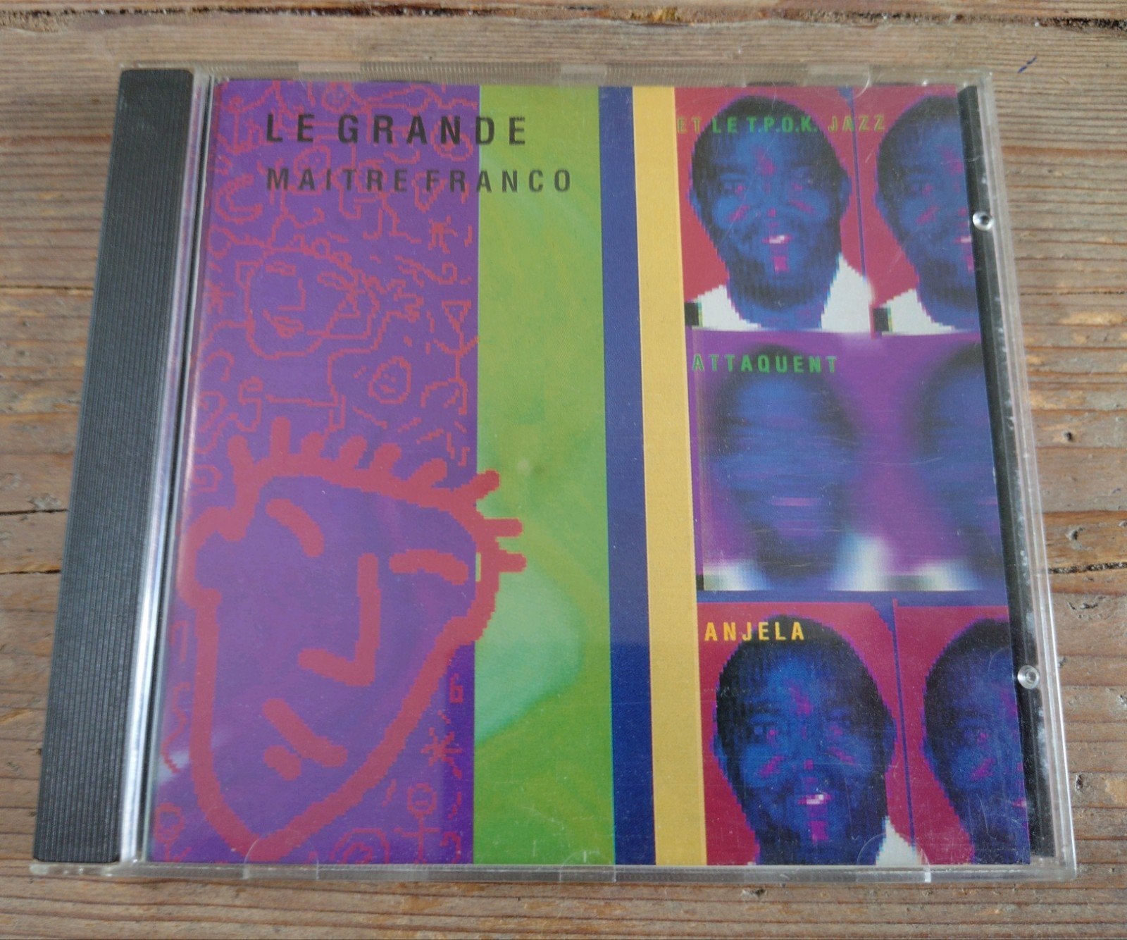 Franco - Attaquent Anjela, Ophalen of Verzenden, Zo goed als nieuw, Afrikaans