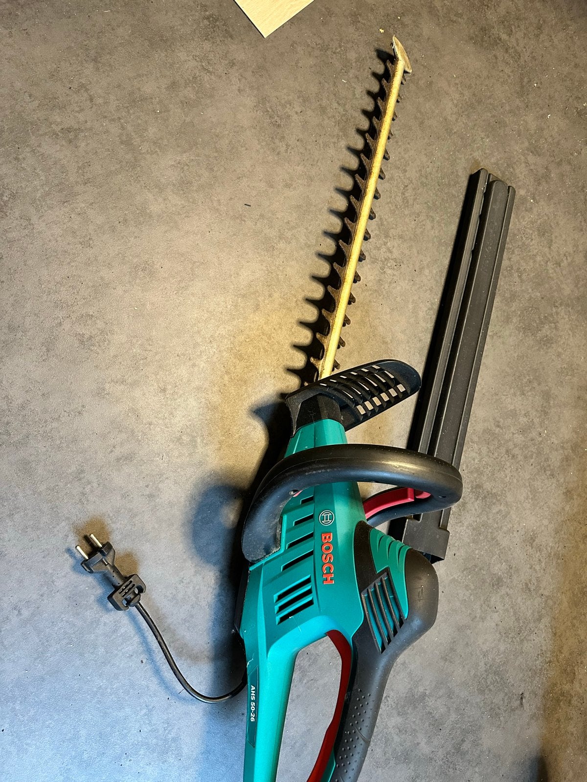 Bosch AHS 50-26 elektrische heggenschaar, Ophalen, Zo goed als nieuw, Elektrisch