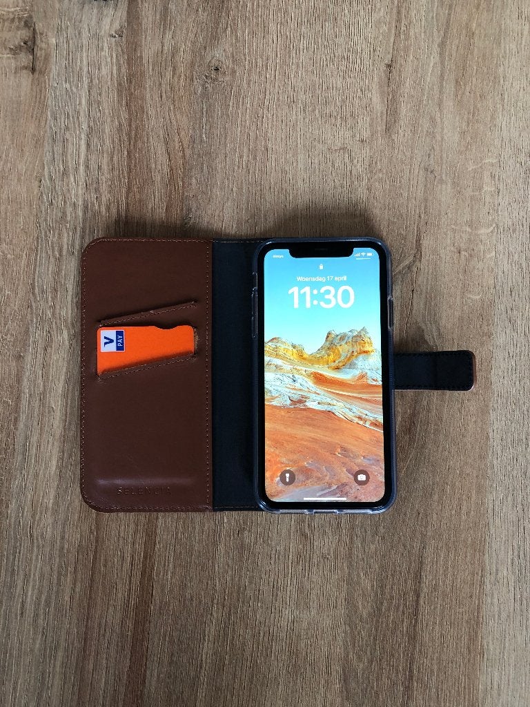 iPhone 11 lederen hoesje, Ophalen of Verzenden, Nieuw, IPhone 11