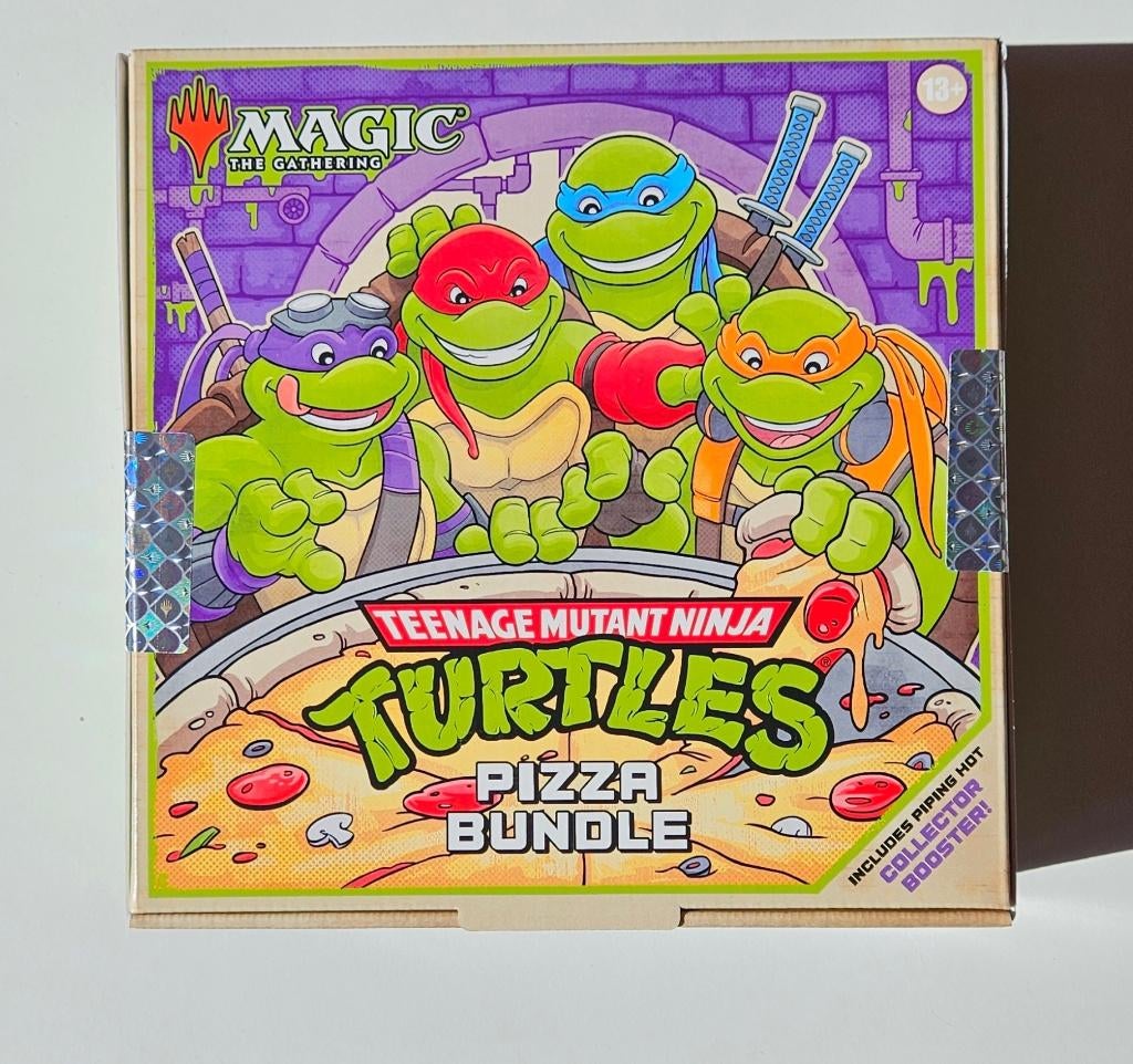 Magic: The gathering - TMNT Pizza Bundle, Hobby en Vrije tijd, Ophalen of Verzenden, Nieuw, Boosterbox