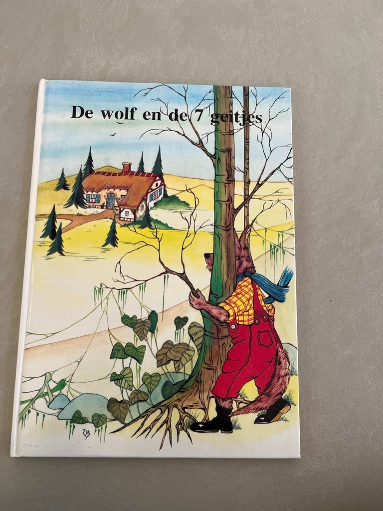 De wolf en de 7 geitjes - Sprookjesboek, Jongen of Meisje, Ophalen of Verzenden, Zo goed als nieuw, Voorleesboek