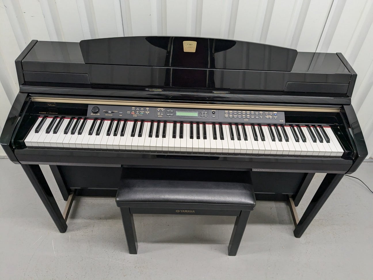 Yamaha CLP-280 digitale piano, Ophalen, Gebruikt, Zwart, Piano